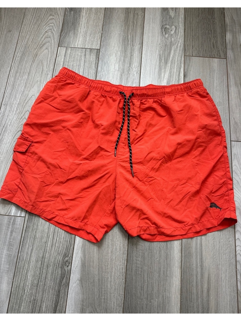 Tommy Bahama Relax Men's Orange Nylon Swim Trunks XXL